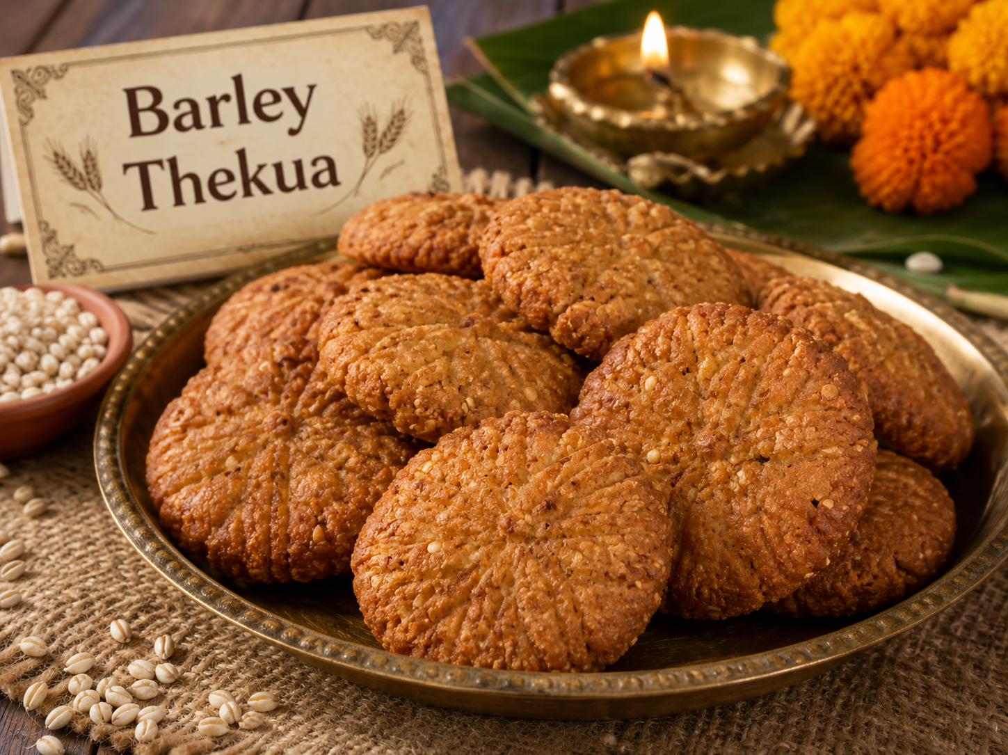Barley Thekua